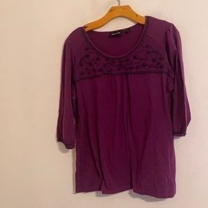 AVENUE PURPLE BLOUSE SIZE 14/16